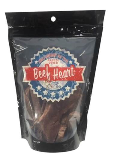 Simply Single: Beef Heart Freeze-Dried Dog Treats, 3-oz bag